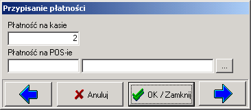 6.2.1.1. Zakładka PLU W oknie Przypisanie PLU w polu Terminal pojawi się nazwa terminala (kasy fiskalnej), którą wybraliśmy do przypisania PLU.