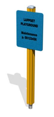 2.2.2 Wypsażenie ddatkwe Prjektuje się wypsażenie placu zabaw w regulamin krzystania z placu zabaw raz pięć ławek metalw-drewniane. ŁAWKA Z OPARCIEM -2 szt. Np.: EUROFORM CONTOUR Md.