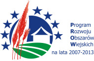 jest ze środków Unii Europejskiej w ramach Programu Rozwoju Obszarów Wiejskich na lata 2007-2013, Oś IV LEADER, działania 431 Funkcjonowanie lokalnych grup