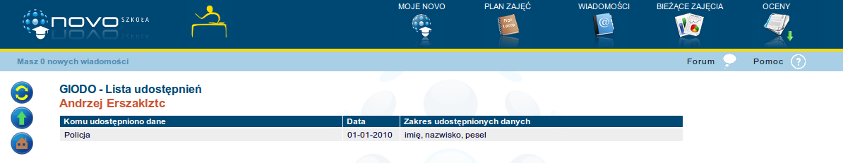 Niezależnie od formy przechowywania danych papierowej lub elektronicznej prawo wymaga rejestrowania udostępnień danych konkretnej osoby PRZYKŁADY WYMAGAŃ PRAWNYCH (1/3) Udostępnianie danych