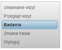 Portal poprosi o potwierdzenie usunięcia rezerwacji wizyty. UWAGA: Wizytę można anulować nie później niż 48 godzin przed wizytą! 5.