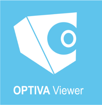 Pobierz z Google Play lub App Store aplikację OPTIVA Viewer Zainstaluj