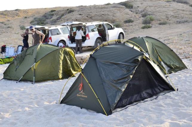 12 Oman, wyprawa samochodowa z transazja.pl 2015/2016, program wyjazdu 17 dni Wąwóz Węża inaczej zwany Wadi Bima to popularne miejsce.