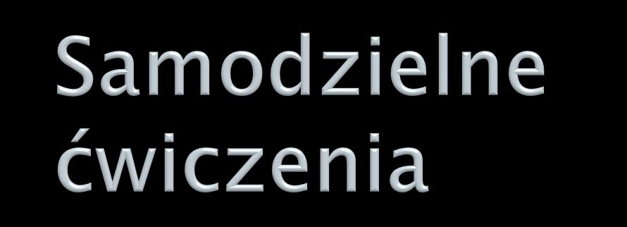 Ćwicz na schodach.
