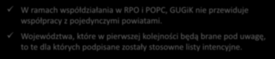 Pismo GGK do WINGiK w sprawie współpracy w ramach RPO i PO PC (18.06.2015 r.