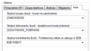 3.4.3. Wybór magazynów Na zakładce Magazyny należy określić z jakich magazynów mają zostać przesyłane do panelu B2B ilości towarów: Po zaznaczeniu przycisku wyboru przy magazynie, zostaną z niego