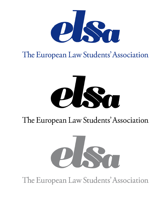Załącznik do Statutu ELSA Poland ( 6 określenie wzoru emblematu Stowarzyszenia) Logo ma być wydrukowane w kolorze PMS Reflex Blue (tożsamym z kolorem HKS 42).