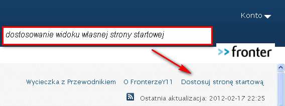 33 Strona 4.2. Funkcjonalność platformy Fronter dostępna dla ucznia 4.2.1.