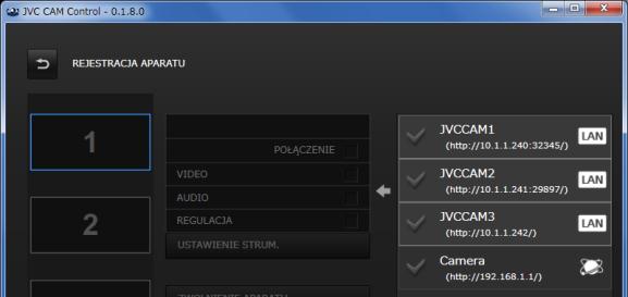Rozdział 2 Zaawansowane Używanie Internetu do oglądania filmów z kamery na odległość Możesz oglądać filmy z kamery na odległość przez Internet. 1.