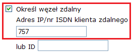 Przejdź do zakładki VPN i Dostęp Zdalny>>Połączenia Host-LAN. Stwórz odpowiedni profil do obsługi połączenia (w przykładzie użyto profilu nr 1) i wpisz odpowiednie dane. Kliknij np.