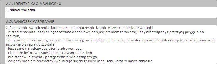 Obsługa okien 91 Część H Należy wprowadzić wnioskowaną wartość decyzji.