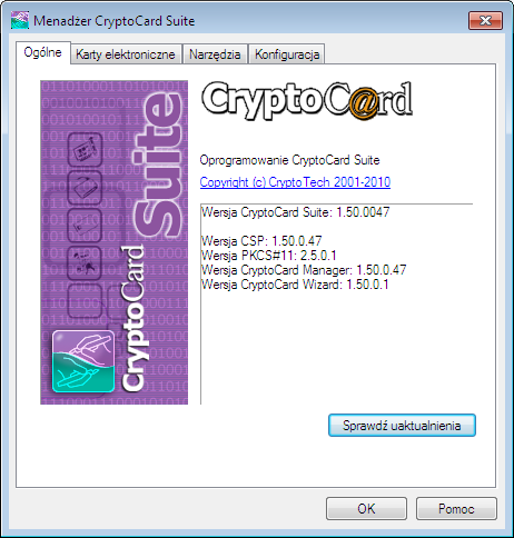 Podręcznik użytkownika CryptoCard Suite - PDF Darmowe pobieranie