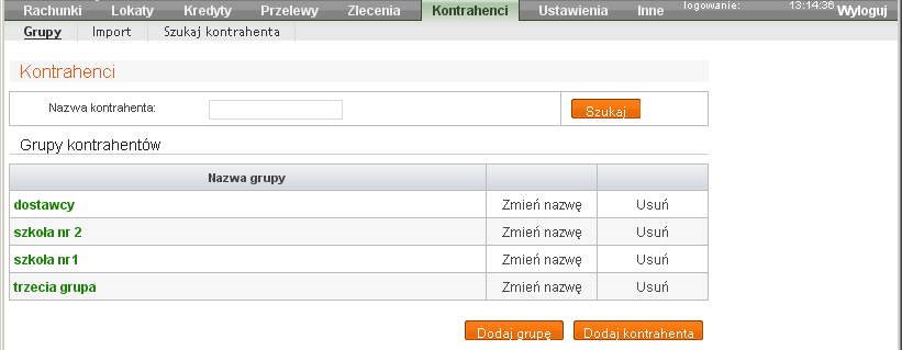 11. Kontrahenci Baza kontrahentów jest bardzo waŝnym elementem prawidłowego funkcjonowania firmy.