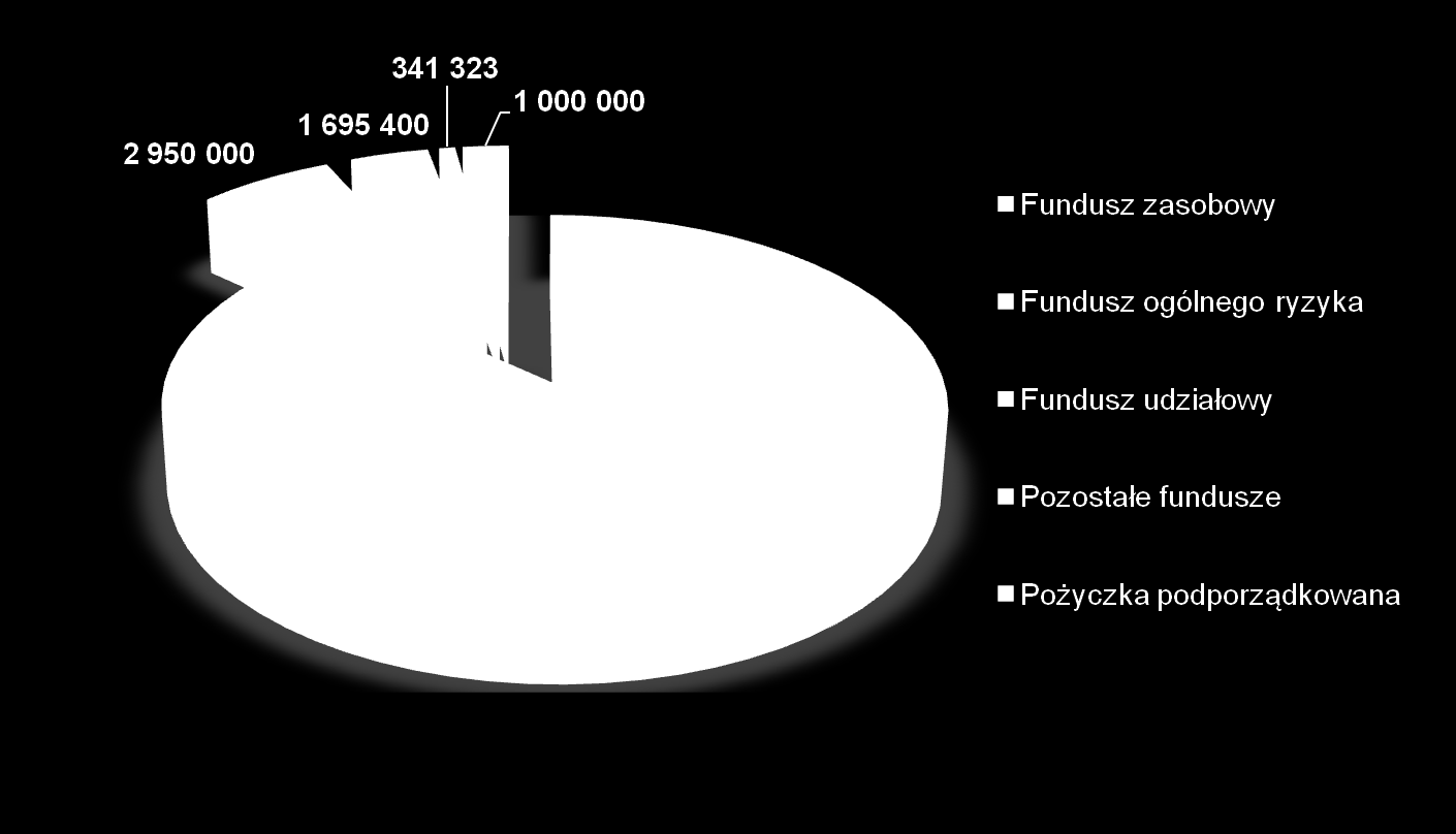 FUNDUSZE WŁASNE RBS W LUTUTOWIE NA DZIEŃ 31.12.