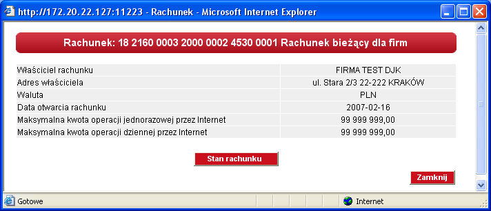 818111111111 - Wyciągi (lista odnośnik do formatki wyszukiwania wyciągów), KaŜdorazowe wyświetlenie listy jest poprzedzone aktualizacją wszystkich pozycji na liście danymi z systemu def3000 (pod