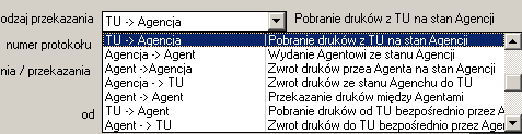 skasowanie kilku ostatnich cyfr (klawisz Backspace) i uzupełnienie do poprawnej wartości numeru. Po zaakceptowaniu tego pola ustawia się wartość pola liczba druków.