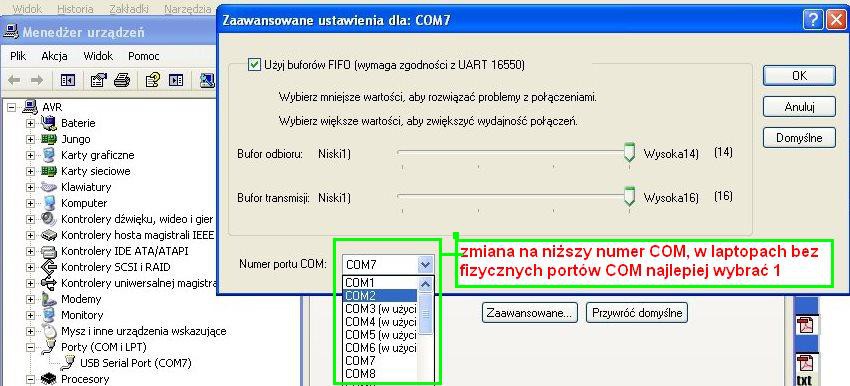 4. Podłączenie z komputerem i