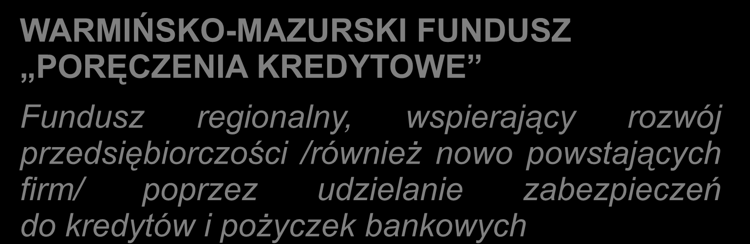 WAŻNE INSTYTUCJE OTOCZENIA BIZNESU: DZIAŁDOWSKA AGENCJA ROZWOJU S.A. Instytucja otoczenia biznesu wspomagająca rozwój sektora MSP na terenie powiatu działdowskiego poprzez świadczenie usług