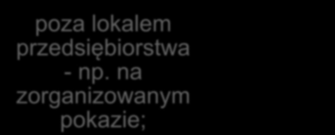 Sposoby zawierania umów tradycyjna sprzedaż - w lokalu przedsiębiorstwa, na odległość - przy