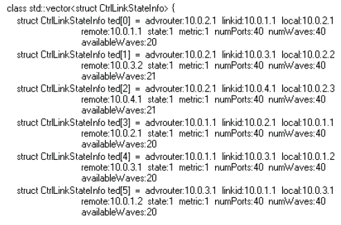 simple CtrlRSVP { parameters: //xml traffic = default(xml("<sessions/>")); // specifies paths to set up //string peers; // names of the interfaces towards RSVP peers double hellointerval @unit(s);