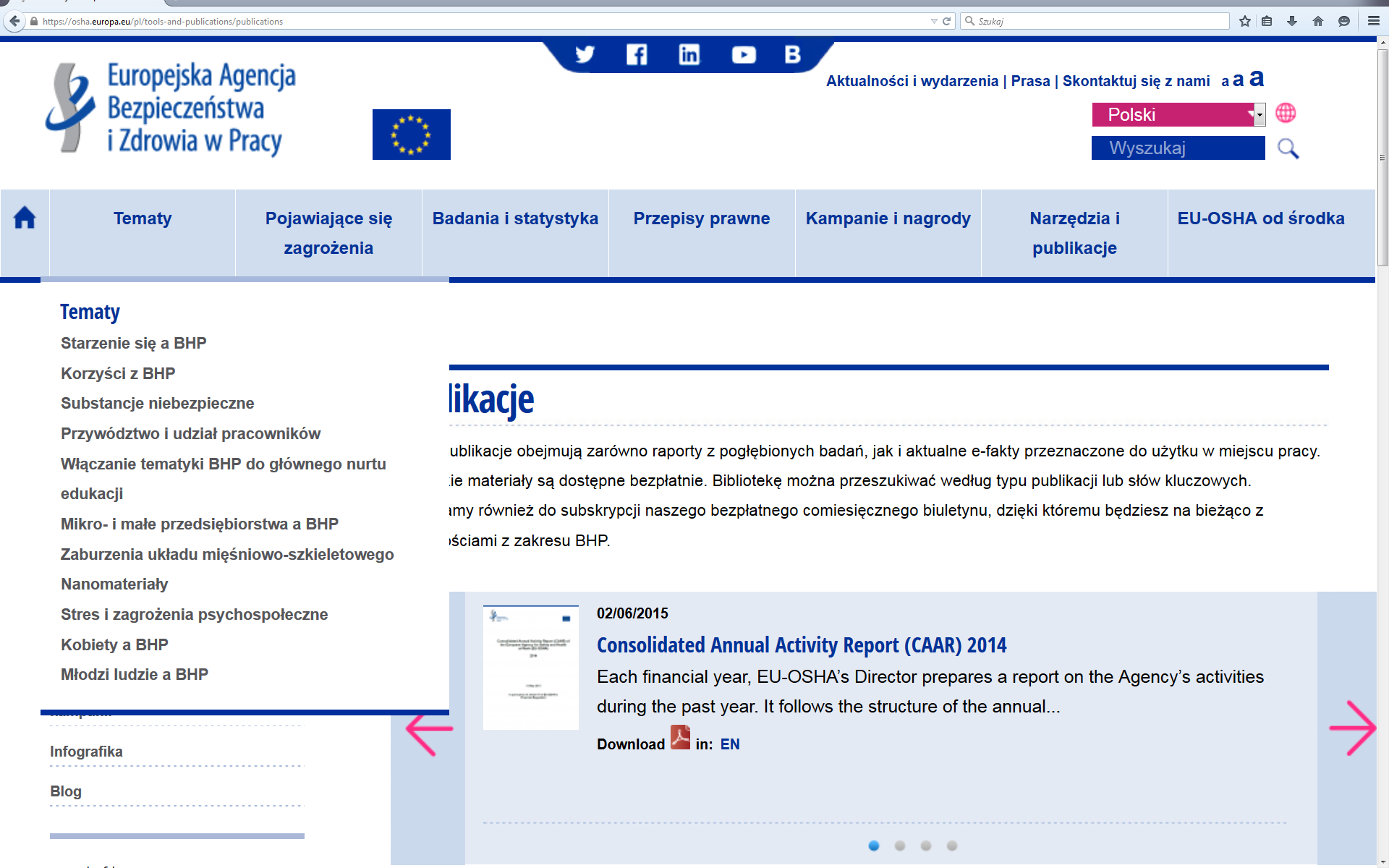 Portal internetowy Agencji zasoby