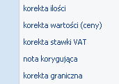 Str. 268 Moduł Handel v. 2012 14.3 Obrót z krajami spoza Unii Europejskiej Faktura importowa (od dostawcy) jest rejestrowana z poziomu listy faktur zgodnie z opisanymi wcześniej zasadami.