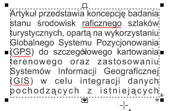 Aleksandra Tomczyk 1.8. Tekst akapitowy i ozdobny Tekst ozdobny słuŝy do dodawania krótkich wierszy tekstu, do których moŝna stosować wiele róŝnych efektów, np. cienie.