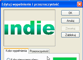 Aleksandra Tomczyk Zadanie 31. Tworzenie ozdobnego napisu Celem ćwiczenia jest utworzenie ozdobnego napisu, takiego jak wzor_5.