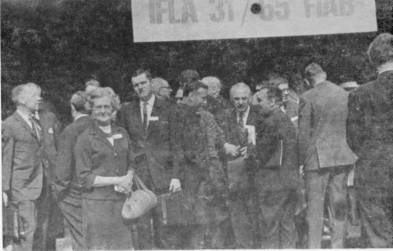 31 sesja IFLA Helsinki 1965 udział w obradach Sekcji