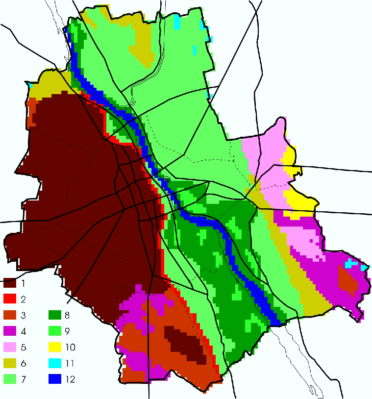 Dominującymi elementami rzeźby obszaru Warszawy jest dolina Wisły i Wysoczyzna Warszawska.