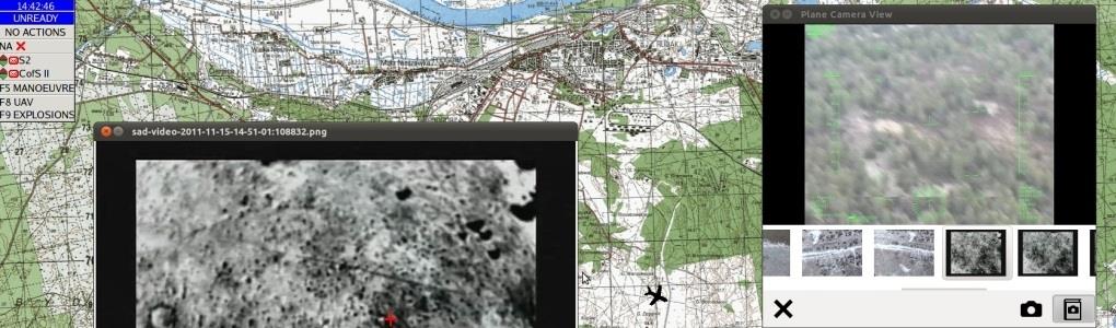 Radary z syntetyczną aperturą (SAR) z v R H e y Idea działania: radar na platformie lotniczej lub kosmicznej wysyła sygnały sondujące oraz odbiera sygnały echa, które przetwarza w taki sposób, jak