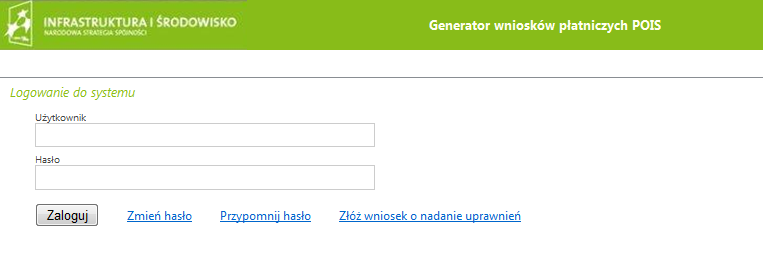 Generator wniosku o płatność Rejestracja w Generatorze Wniosków o Płatność https://gwp.pois.nfosigw.gov.pl/ Generator zawiera wyjaśnienie dotyczące wypełniania poszczególnych punktów. W pkt.