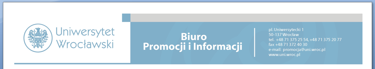 19. Hierarchia komunikacyjna 19.1. Hierarchię komunikacyjną odzwierciedla się poprzez charakterystyczny nagłówek firmowy składający się z trzech części oraz z kolorów wymiennych górnej belki ozdobnej.