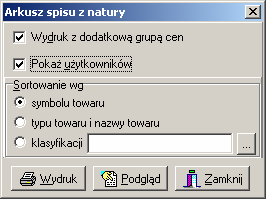 Przydzielaniu a także cofaniu przydziału (zabieraniu) pozycji służy nowe narzędzie Przydziel pozycje użytkownikom dostępne w menu.narzędzia. Lewe okienko pokazuje pozycje nie przydzielone nikomu.