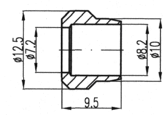 0mm m10x1 LPG GZ-238 Docisk baryłki 8.