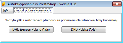 Podgląd działania rozszerzenia W oknie podglądu pluginu możemy śledzić aktywność procesu księgowania w sklepie internetowym.