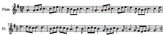 1. Taktowanie według schematu: 4/4, 2/4, 4/4, 4/4 4/4, 2/4, 3/4,2/4, 3/4, 2/4, 4/4 2. Śpiewanie melodii solmizacją z taktowaniem. 3. Śpiewanie melodii z równoczesnym klaskaniem na każde raz. 4. Słuchanie nagrania Branle Charlotte i taktowanie w odpowiednim metrum.