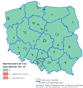 40,00 35,00 Średnie roczne stężenia pyłu SO 2 w wybranych miastach Polski w latach 2004-2014 (stacje tła miejskiego) Wrocław (DsWrocKorzA) Bydgoszcz (KpBydgWarszawska) Łódź (LdLodzWIOSACzernik)