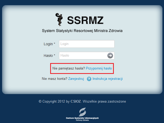 e) wniosek rejestracyjny należy pobrać, wydrukować, podpisać i wysłać e-mailem, na adres wskazany w lewym górnym rogu formularza, lub faksem na numer podany w lewym górnym rogu formularza.