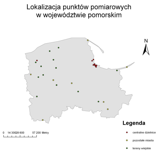 PMŚ - Monitoring pól elektromagnetycznych W oparciu o wyniki pomiarów pól elektromagnetycznych wykonywane są roczne i trzyletnie oceny poziomów