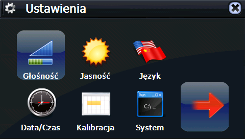 WŁĄCZANIE URZĄDZENIA Najpierw pokazuje się ekran z logo GoClever.