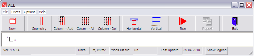Kliknij na jedną z czterech graficznych ikon, żeby wybrać rodzaj kalkulacji. 1.3 Menu Moduły Rys.