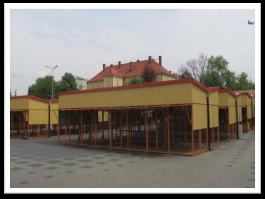 Modernizacja targowiska miejskiego Inwestycja zakończona