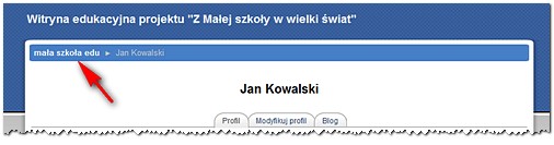 Aby to zrobić, kliknij na link Modyfikuj profil - pojawi się wtedy formularz, w którym możesz uaktualnić swoje dane (np. adres email).