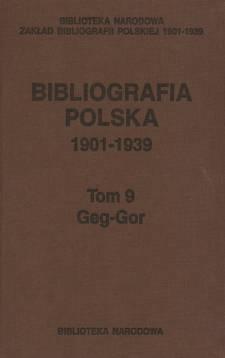 BIBLIOGRAFIA POLSKA 1901-1939 - w opracowaniu - retrospektywna bibliografia