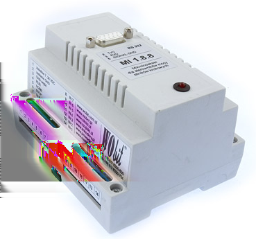 8 Podstawy Automatyki 4 Do sterowania silnikiem bipolarnym, 2-fazowym (57BYGH 805) z krokiem 1,8 zastosowano mikroindekser MI 1.8.8 oraz sterownik silnika krokowego SMC 139WP.