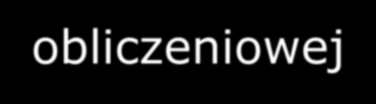 Inteligencja obliczenoiwa Co to takiego? cd.