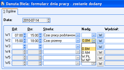 Rodzaj godzin pracy Ilość Czas wolny za nadgodziny na wniosek nadgodzin pracownika pracodawcy ponad normę/wymiar 1h - płatna 1h - niepłatna 1,5h - płatne dobowy w dni wolne 1h - płatna 8h (1 dzień)