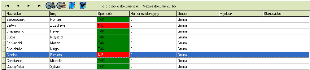 InPro RCP zestawienia dokumentów Tworzenie nowego dokumentu ułatwia nam specjalny kreator.