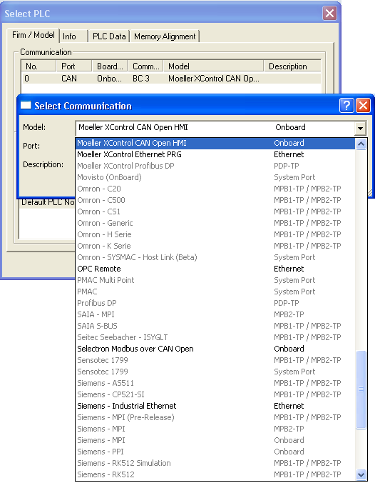 2.1.3 Komunikacja PLC Galileo przez CANopen